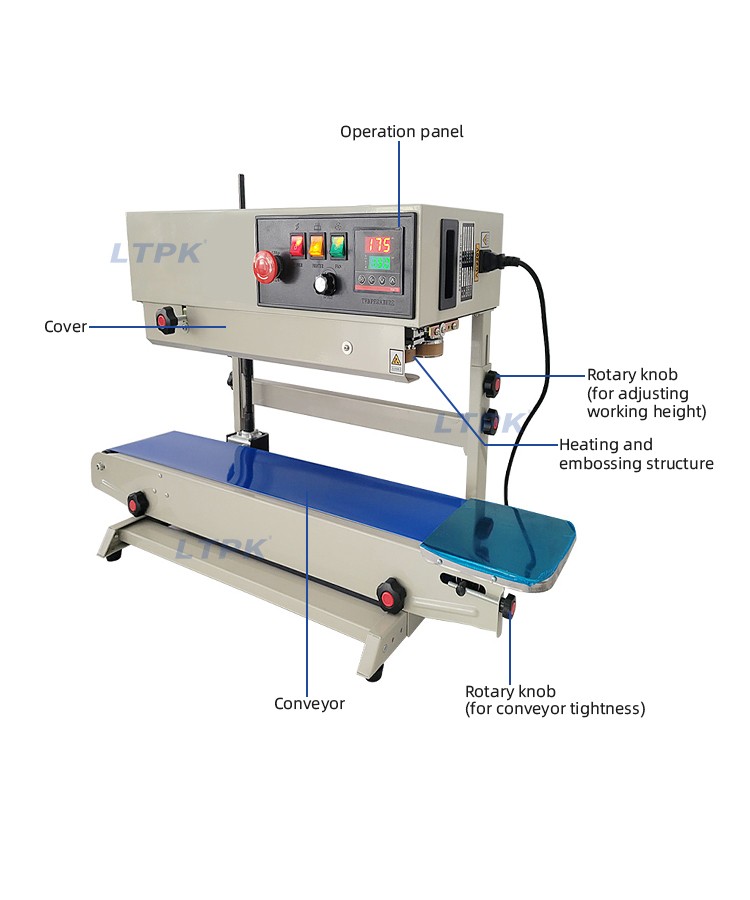LT-FR770V Automatic Vertical Food Plastic Bag Sealing Machines